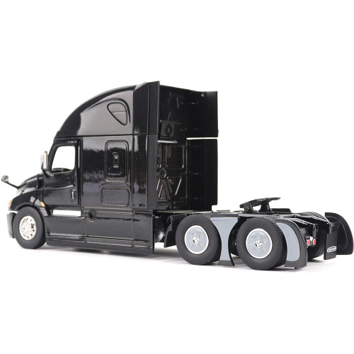 Freightliner Cascadia SBFA Tandem with 72 Sleeper - Black 1:50 Scale Diecast Model Truck by Diecast Masters Alt Image 3