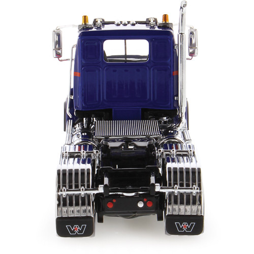 Western Star 4700 SBFA Tandem Day Cab - Blue 1:50 Scale Diecast Model Truck by Diecast Masters Alt Image 5