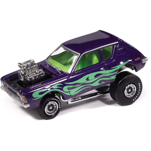 1971 AMC Gremlin (Zingers) -  Metallic Passion Purple 1:64 Scale Diecast Model Car by Johnny Lightning Main Image
