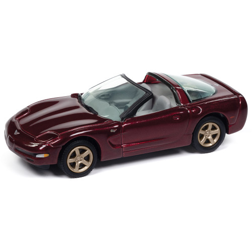 2003 Chevy Corvette 50th Anniversary - Anniversary Red 1:64 Scale  by Johnny Lightning Main Image