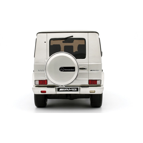 2003 Mercedes G-Class 55 AMG - Iridium Silver 1:18 Scale Cast Resin Model Truck by Ottomobile Alt Image 4