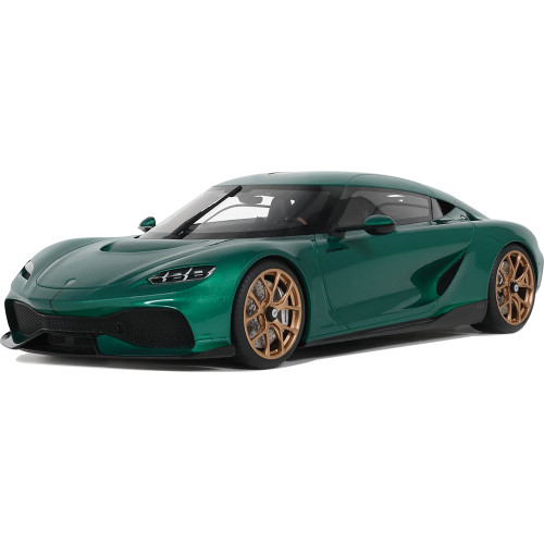 2024 Koenigsegg Gemera - Racing Green 1:18 Scale Cast Resin Model by GT Spirit Main Image
