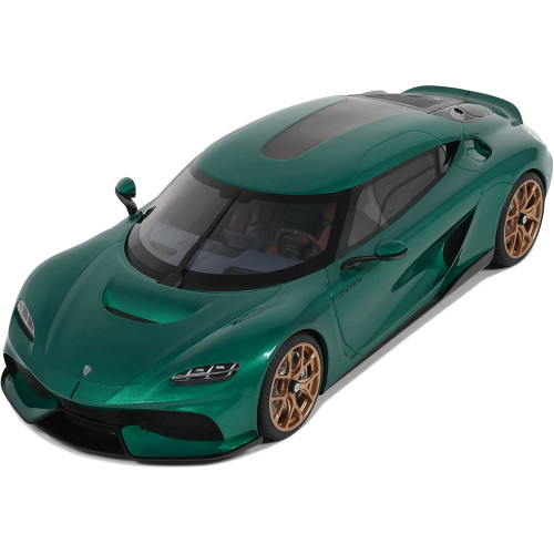 2024 Koenigsegg Gemera - Racing Green 1:18 Scale Cast Resin Model by GT Spirit Alt Image 7