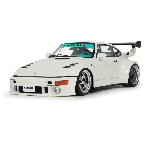 2023 RWB Porsche RWBA - Grand Prix White 1:18 Scale Cast Resin Model by GT Spirit Main Image