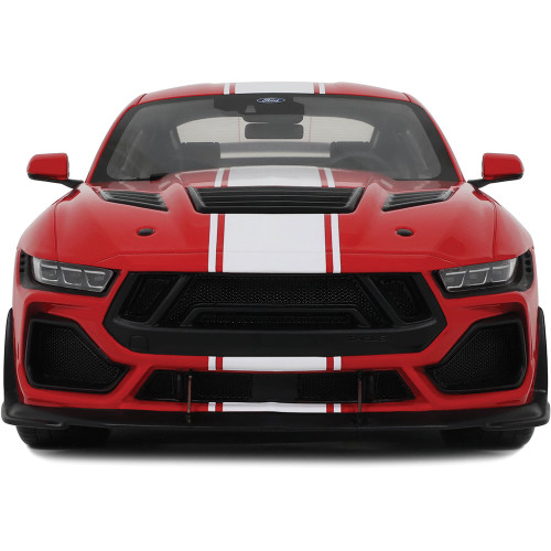 2025 Shelby Mustang Supersnake - Race Red 1:18 Scale Cast Resin Model by GT Spirit Alt Image 2