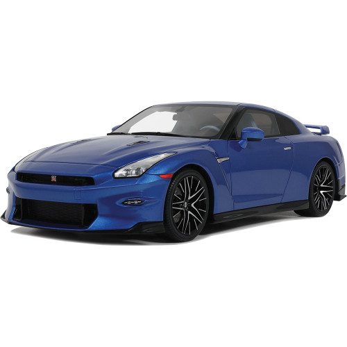 2024 Nissan GT-R Skyline Edition - Bayside Blue 1:18 Scale Cast Resin Model Car by GT Spirit Main Image