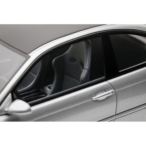 2001 BMW E46 M3 GTR STREET TITAN - SILVER METALLIC 1:18 Scale Cast Resin Model Car by Ottomobile Alt Image 5