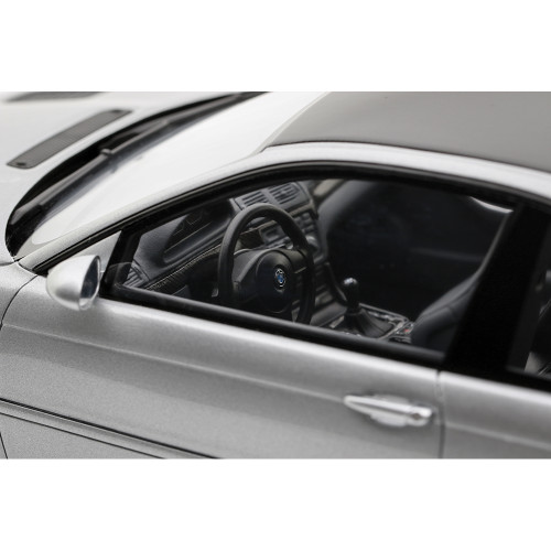 2001 BMW E46 M3 GTR STREET TITAN - SILVER METALLIC 1:18 Scale Cast Resin Model Car by Ottomobile Alt Image 6