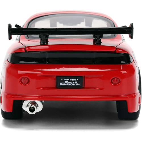 Brian's Mitsubishi Eclipse w/Dom's RX-7 Graphics 1:24 Scale Diecast Model Car by Jada Toys Alt Image 8