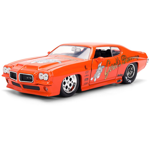 1971 Pontiac GTO Judge - Goat's Revenge 1:24 Scale Diecast Model Car by Jada Toys Alt Image 1