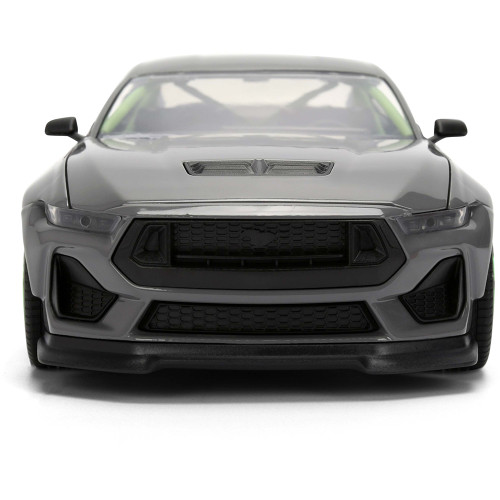 2024 Ford Mustang RTR - Gray 1:24 Scale Diecast Model Car by Jada Toys Alt Image 7