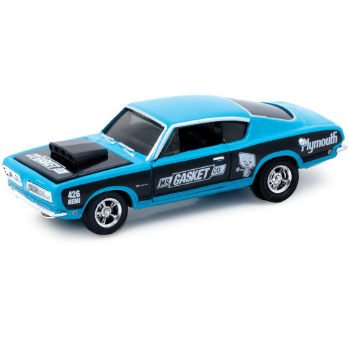 1968 Plymouth Barracuda HEMI Super Stock - Mr. Gasket 1:64 Scale Diecast Model Car by M2 Machines Main Image
