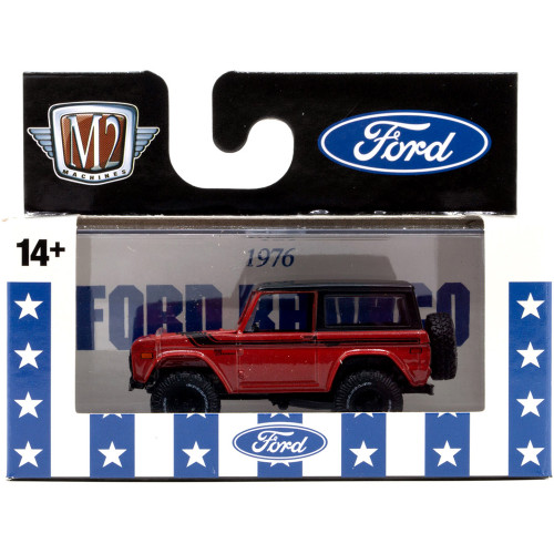 1976 Ford Bronco - Copper 1:64 Scale Diecast Model Truck by M2 Machines Alt Image 2