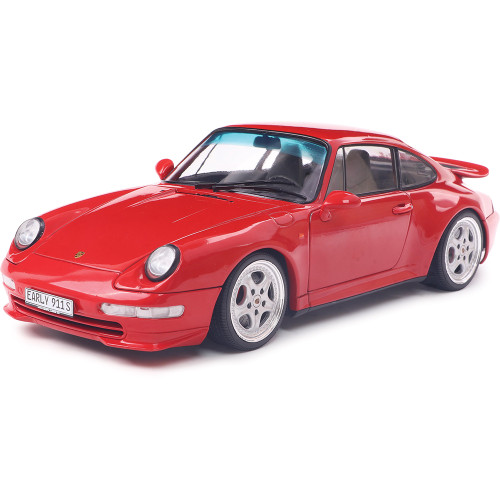 1997 Porsche 911 (993) Carrera RS - Indischrot 1:18 Scale Diecast Model Car by Solido Main Image