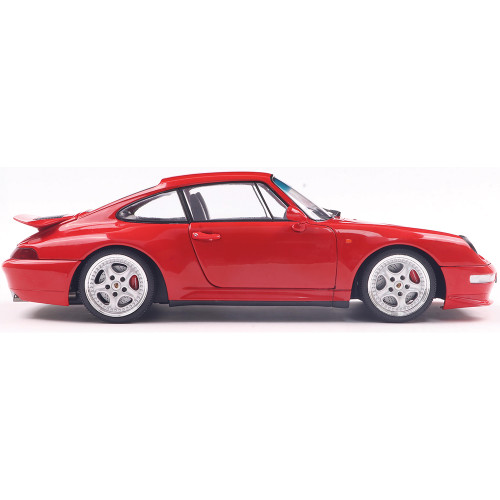1997 Porsche 911 (993) Carrera RS - Indischrot 1:18 Scale Diecast Model Car by Solido Alt Image 4