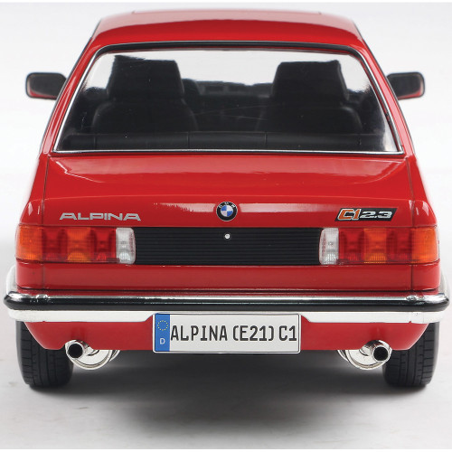 1980 Alpina E21 C1 2.3 - Red 1:18 Scale Diecast Model Car by Solido Alt Image 6