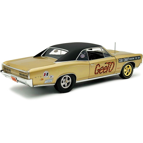1966 Pontiac GTO - Car Craft Test Car 1:18 Scale Diecast Model Car by Acme Alt Image 1