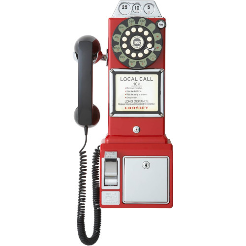 Classic Pay Phone - Red Alt Image 1