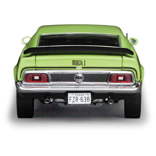 1971 Ford Mustang MACH 1 - Grabber Lime 1:18 Scale Diecast Model Car by Sunstar Alt Image 5