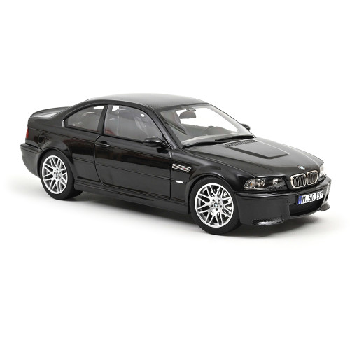 2003 BMW E46 M3 CSL - Saphire Black 1:18 Scale Diecast Model Car by Norev Alt Image 1