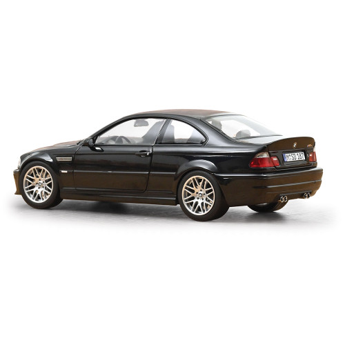 2003 BMW E46 M3 CSL - Saphire Black 1:18 Scale Diecast Model Car by Norev Alt Image 2
