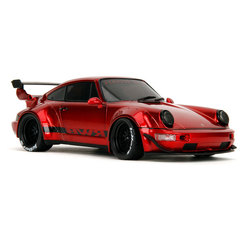 Porsche RWB - Pink Slips Candy Red 1:18 Scale Diecast Model Car by Jada Toys Alt Image 3