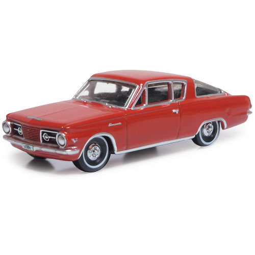 1965 Plymouth Barracuda  - Medium Red 1:87 Scale  by Oxford Diecast Main Image