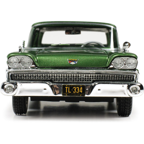 1959 Ford Country Squire - Green Metallic 1:43 Scale Cast Resin Model Car by Goldvarg Collection Alt Image 4