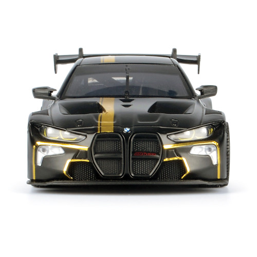 BMW M4 GT3 - Midnight Eclipse 1:24 Scale Diecast Model Car by Motormax Alt Image 2
