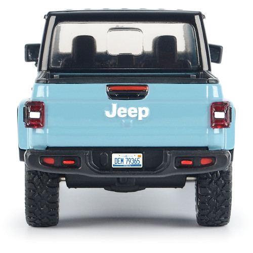 Jeep Gladiator Rubicon - Hardtop - Anvil 1:27 Scale Diecast Model Truck by Motormax Alt Image 3