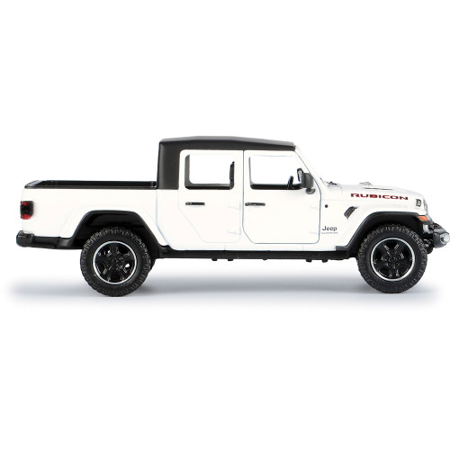Jeep Gladiator Rubicon Soft Top White Diecast Model Truck | Motormax