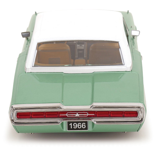 1966 Ford Thunderbird - Green & White 1:18 Scale Diecast Model Car by KK Scale Alt Image 4