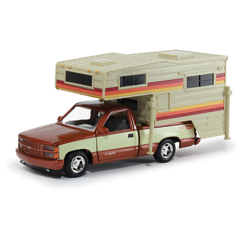 1992 Chevy 454 SS Pickup With Slide-In Camper Main Image