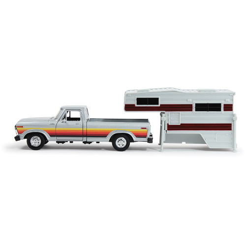 1979 Ford F-150 Pickup With Slide-In Camper Alt Image 6