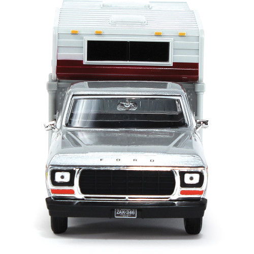 1979 Ford F-150 Pickup With Slide-In Camper Alt Image 7