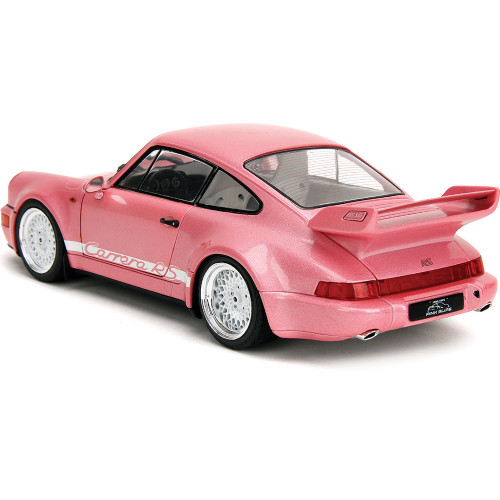 Porsche 911 Carrera RS (964) - Pink 1:18 Scale Diecast Model Car by Jada Toys Alt Image 2