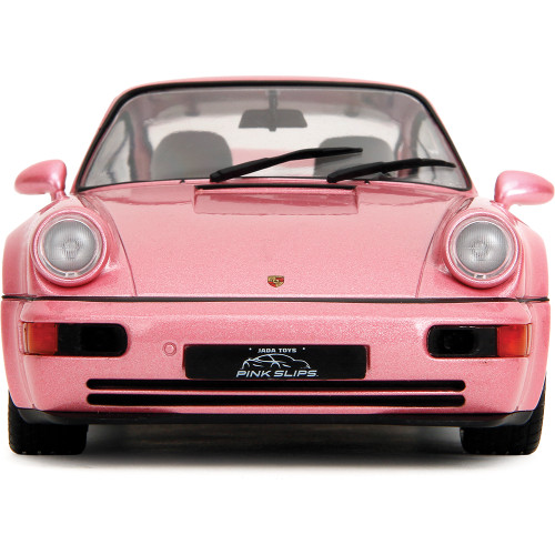 Porsche 911 Carrera RS (964) - Pink 1:18 Scale Diecast Model Car by Jada Toys Alt Image 6