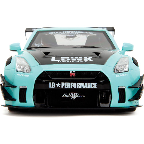2020 Liberty Walk Nissan GT-R (R35) Type 2 - Teal Alt Image 7