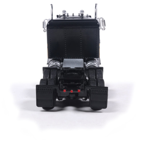 1976 Kenworth W900 - Black With Western Trailer 1:64 Scale Diecast Model Truck by IXO Models Alt Image 8