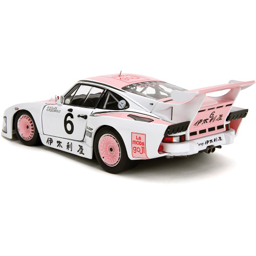 1981 Porsche 935 K3 - White 1:18 Scale Diecast Model Car by Pink Slips Alt Image 3