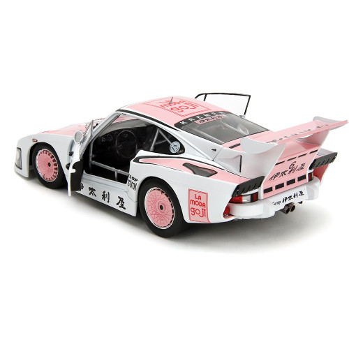1981 Porsche 935 K3 - White 1:18 Scale Diecast Model Car by Pink Slips Alt Image 4