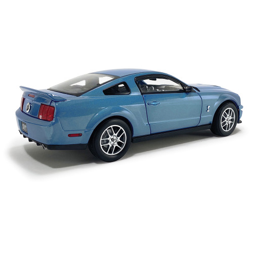 2007 Shelby G.T. 500 - Windveil Blue 1:64 Scale Diecast Model Car by Shelby Collectibles Alt Image 1