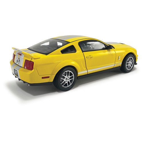 2007 Shelby G.T. 500 - Yellow 1:64 Scale Diecast Model Car by Shelby Collectibles Alt Image 1