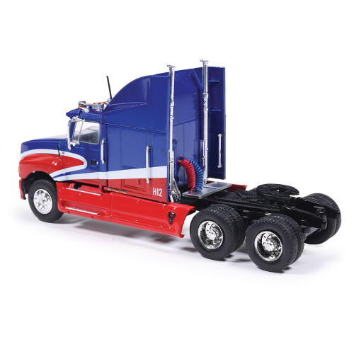 1990 Ford Aeromax - Red & Blue 1:64 Scale Diecast Model Truck by IXO Models Alt Image 3