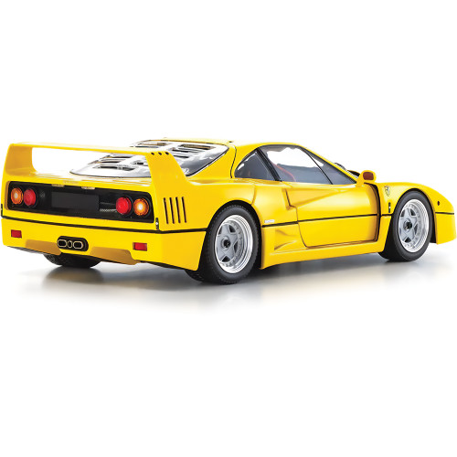 京商　フェラーリ F40 1/18スケール イエロー Ferrari F40 Yellow Diecast Model Car | Kyosho