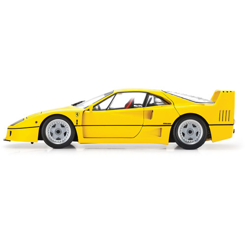 Ferrari F40 - Yellow 1:18 Scale Diecast Model Car by Kyosho Alt Image 3