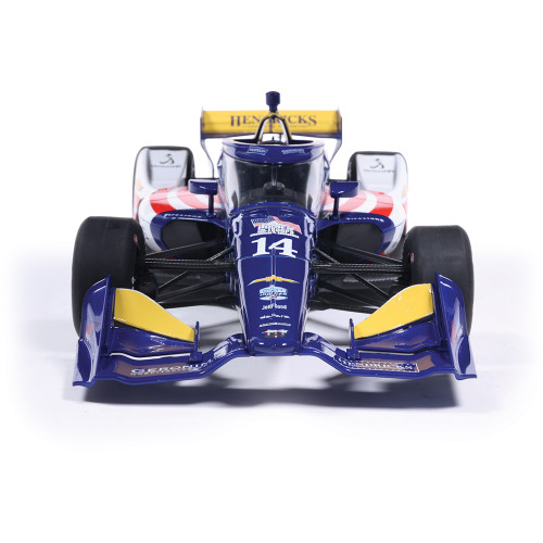 2026 NTT IndyCar Series #14 Santino Ferrucci / AJ Foyt Racing Super Speedway 1:18 Scale Diecast Model Car by IXO Models Alt Image 5