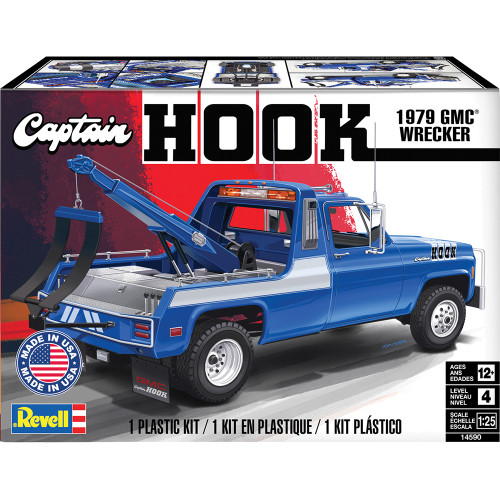 1979 Captain Hook GMC Wrecker - Plastic Model Kit Main Image