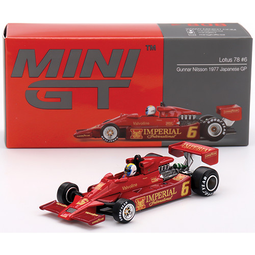 1977 Lotus 78 #3 - Gunnar Nisson Japanese Grand Prix 1:64 Scale Diecast Model Truck by Mini GT Alt Image 3