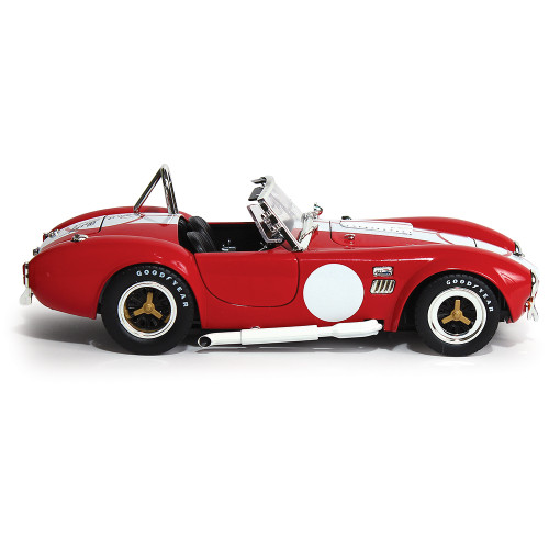 1965 Shelby Cobra 427 S/C - Red w/ Carroll Shelby Signature 1:18 Scale Diecast Model Car by Shelby Collectibles Alt Image 3
